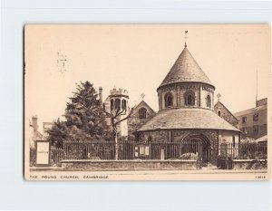 Postcard The Round Church, Cambridge, England