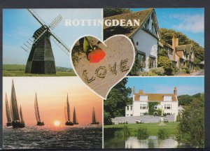 Sussex Postcard - Views of Rottingdean      RR4800