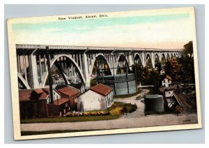 Vintage 1910's Postcard New Viaduct Akron Ohio