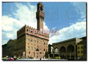 Postcard Modern Firenze Square Seiggneurie