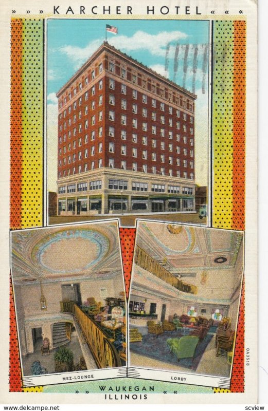 WAUKEGAN , Illinois , 1940 ; Karcher Hotel