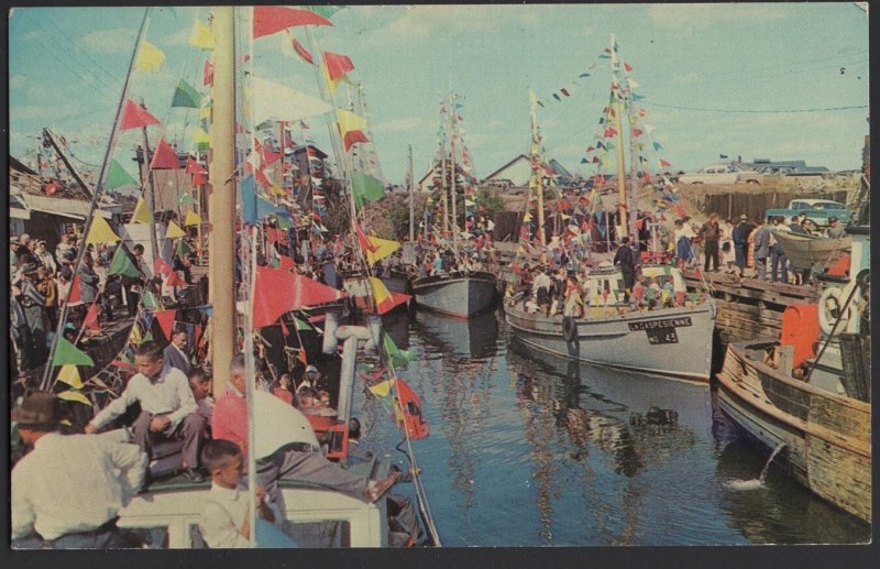 Canada Quebec Serie La Gaspesie The yearly blessing of Fishing Boats - Chrome