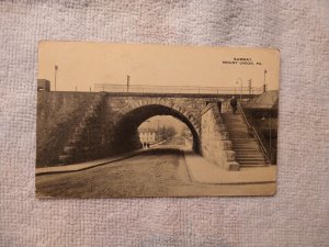 1916 Subway, Mount Union, PA Pennsylvania Divided Back Postcard