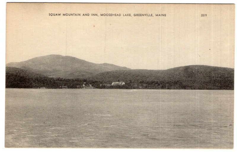 Greenville, Maine, Squaw Mountain and Inn, Moosehead Lake