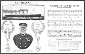 S.S. Titanic Ship Unused very close to perfect corners, Unused, light tab mar...