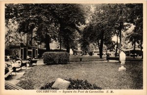 CPA Courbevoie - Square du Pont (274772)