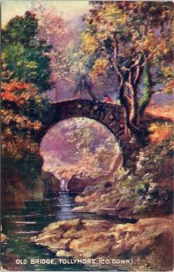 Old Bridge, Tollymore - Valentine's Artotype Series postcard UK Northern Ireland