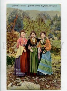 3129540 Italy SICILY Sicilian Types Young Women Piana degli OLD