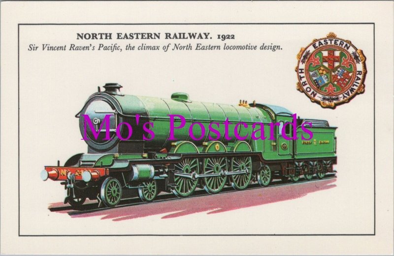 Railway Transport Postcard - Trains, North Eastern Railway, 1922 - RS37873