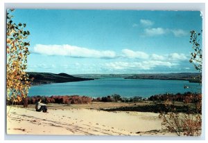 Vintage Sleeping Bear Sand Dune Leelanau County Postcard P148