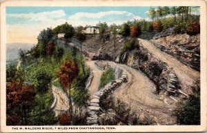 The W. Waldens Ridge Chattanooga TN Postcard PC123
