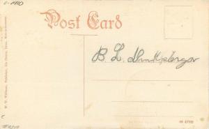 C-1910 High School Ida Grove Iowa Williams postcard 2295