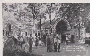 Michigan Benton Harbor House Of David Miniature Railway Park Depot