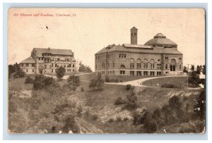 C. 1905-07 Art Museum And Academy Cincinnati, Ohio. Postcard F144E