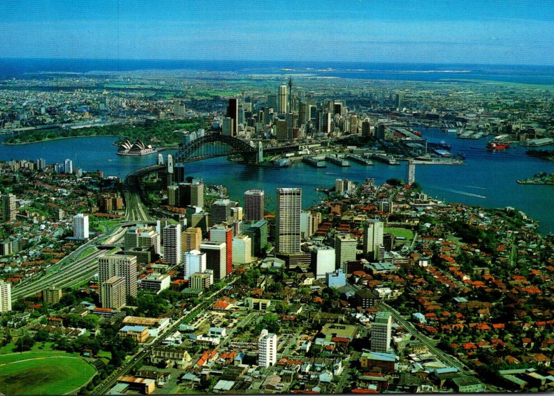 Australia Sydney Aerial View