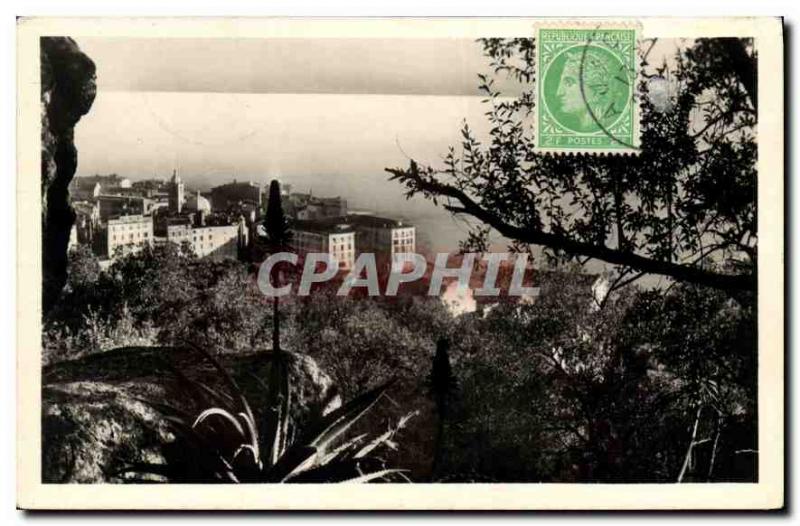 Old Postcard Ajaccio Corsica