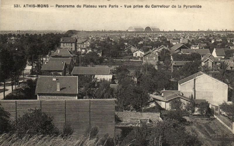 CPA Athis Mons-Panorama du Plateau vers Paris (180731)