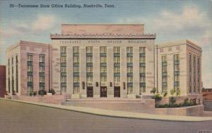 Tennessee Nashville Tennessee State Office Building Curteich