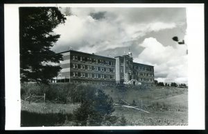 dc1327 - LAC AU SAUMON Quebec 1950s Convent. Real Photo Postcard