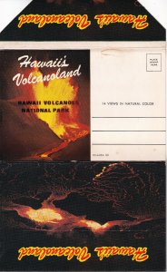 Souvenir Folder Of HAWAII Volcanoes National Park, 1940-1960s