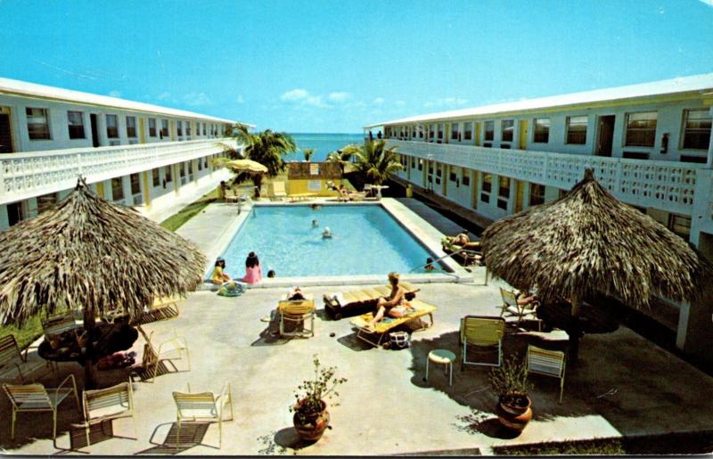 Florida Keys Key Colony Beach Cintinental Inn 1974