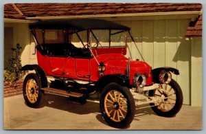 Postcard Automobile Leon Carpenter Fiat Advert Fayetteville 1912 Stanley Steamer