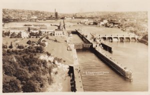 Washington Seattle U S Government Locks 1940 Real Photo