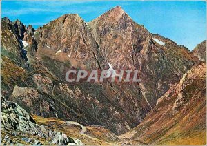 Postcard Old High Peaks Pyrenees Pic du Mont Valier alt 2839 m Face is the mo...