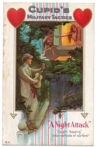 Valentine Cupid's Military Tactics - A Night Attack , Emb...