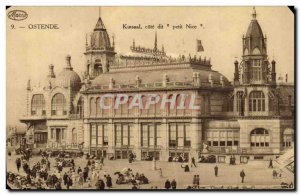 Postcard Old Kursaal Oostende side said Petit Nice