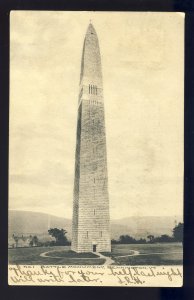 Bennington, Vermont/VT Postcard, Battle Monument, 1907!