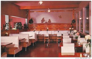 Lazy K Dining Room, Turtle Mountain Hotel, Frank, Alberta, Canada, 60´s-80´s