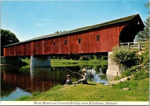 Canada Ontario Kitchener West Montrose Covered Bridge