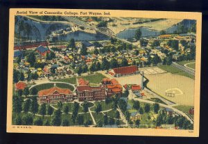 Fort Wayne, Indiana/IN Postcard, Aerial View Of Concordia College, 1943!