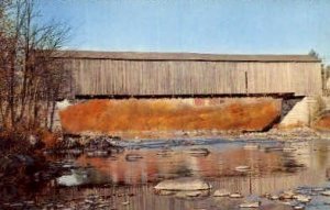 Covered Bridge in Greenville, Maine