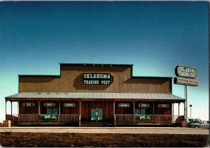 Oklahoma Trading Post, Webber Falls OK Postcard L59