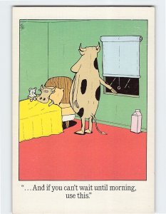 Postcard . . . And if you can't wait until morning, use this, Comic Art Print