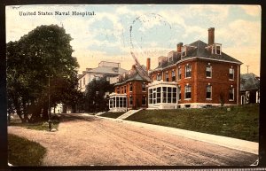 Vintage Postcard 1912 Chelsea Naval ospital, Chelsea, Massachusetts (MA)