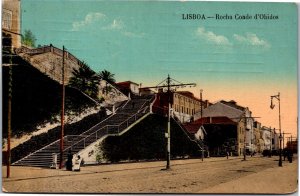Postcard Portugal Lisbon Rocha Conde d'Obidos