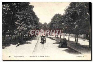 Old Postcard Montargis Boulevard du Patis