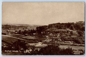 London England Postcard General View of Bostall Woods c1910 Posted Antique