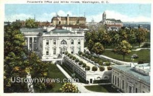 Presidents Office, White House - District Of Columbia s, District of Columbia...