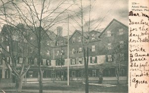 Adam's House Historical Landmark WALTHAM Massachusetts Vintage Postcard C1900