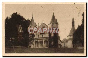 Old Postcard Chateauroux Indre Chateau Park