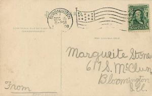 The Coliseum, Bloomington, IL, Illinois. Fred Wolker Sole Proprietor, 1908 DB