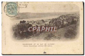 Old Postcard Malbuisson And Lake St Point Of Climate Station