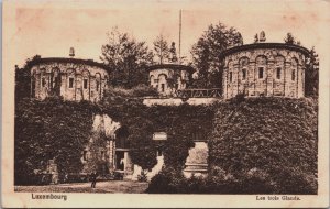 Luxembourg Les Trois Glands Vintage Postcard C050