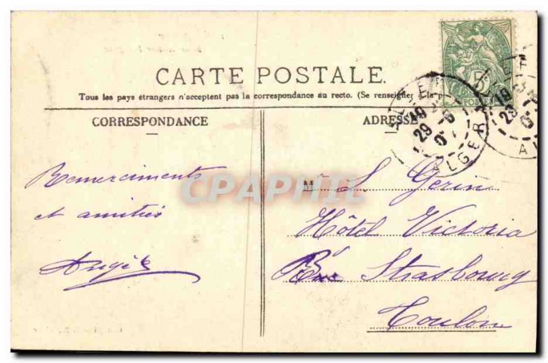 Old Postcard Bourricotier Indigene Algeria Ane