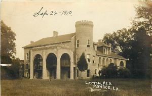 LA-MONROE-LAYTON RESIDENCE-RPPC-MAILED 1910-R17491