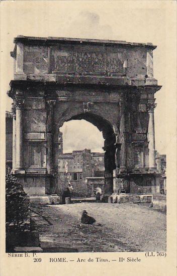 Italy Roma Rome Arc de Titus